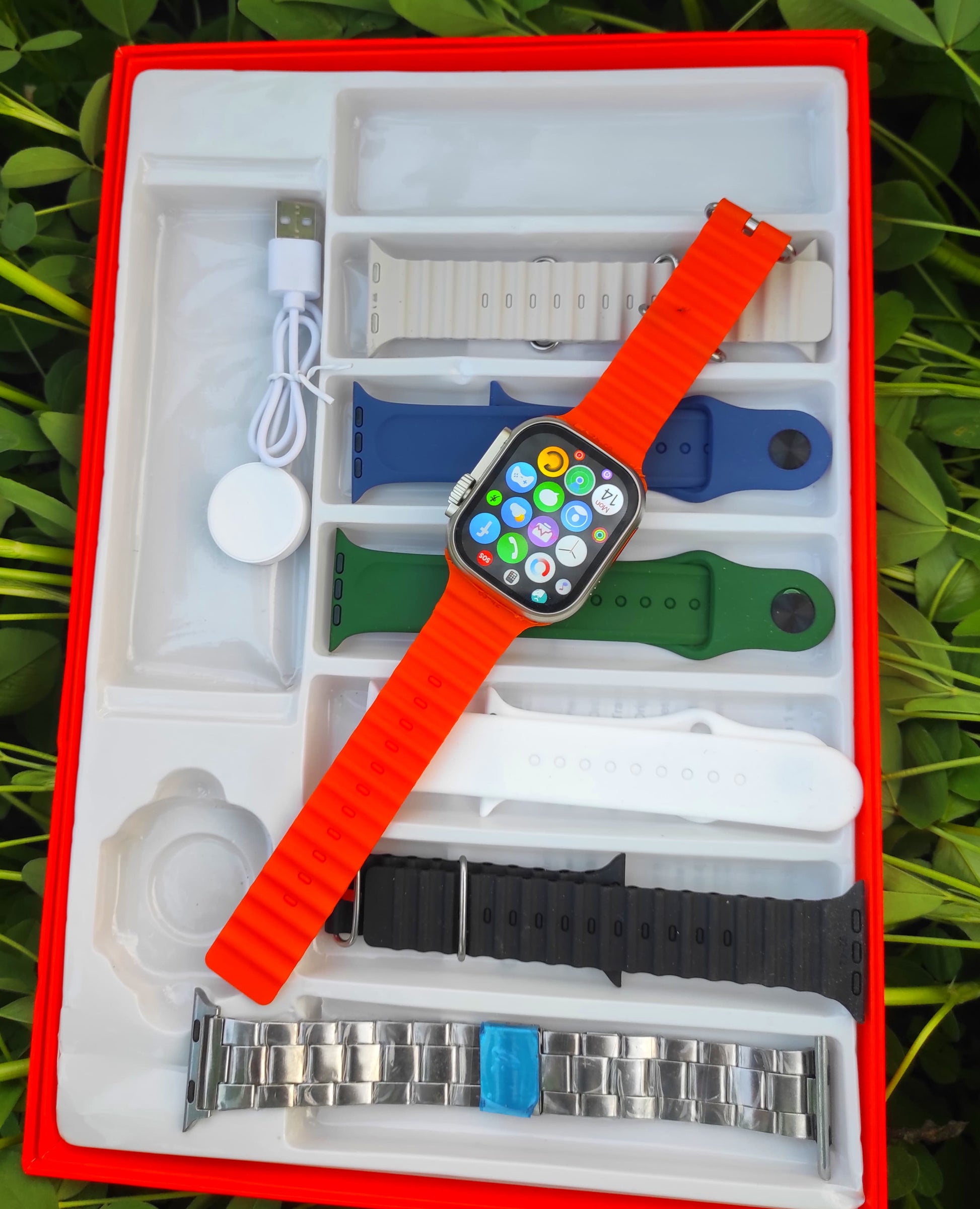 Big 2.01 Ultra Watch – 15000+ Sold! The Ultimate Smartwatch with 7 Straps for Unlimited Style & Comfort! Billux Bazaar