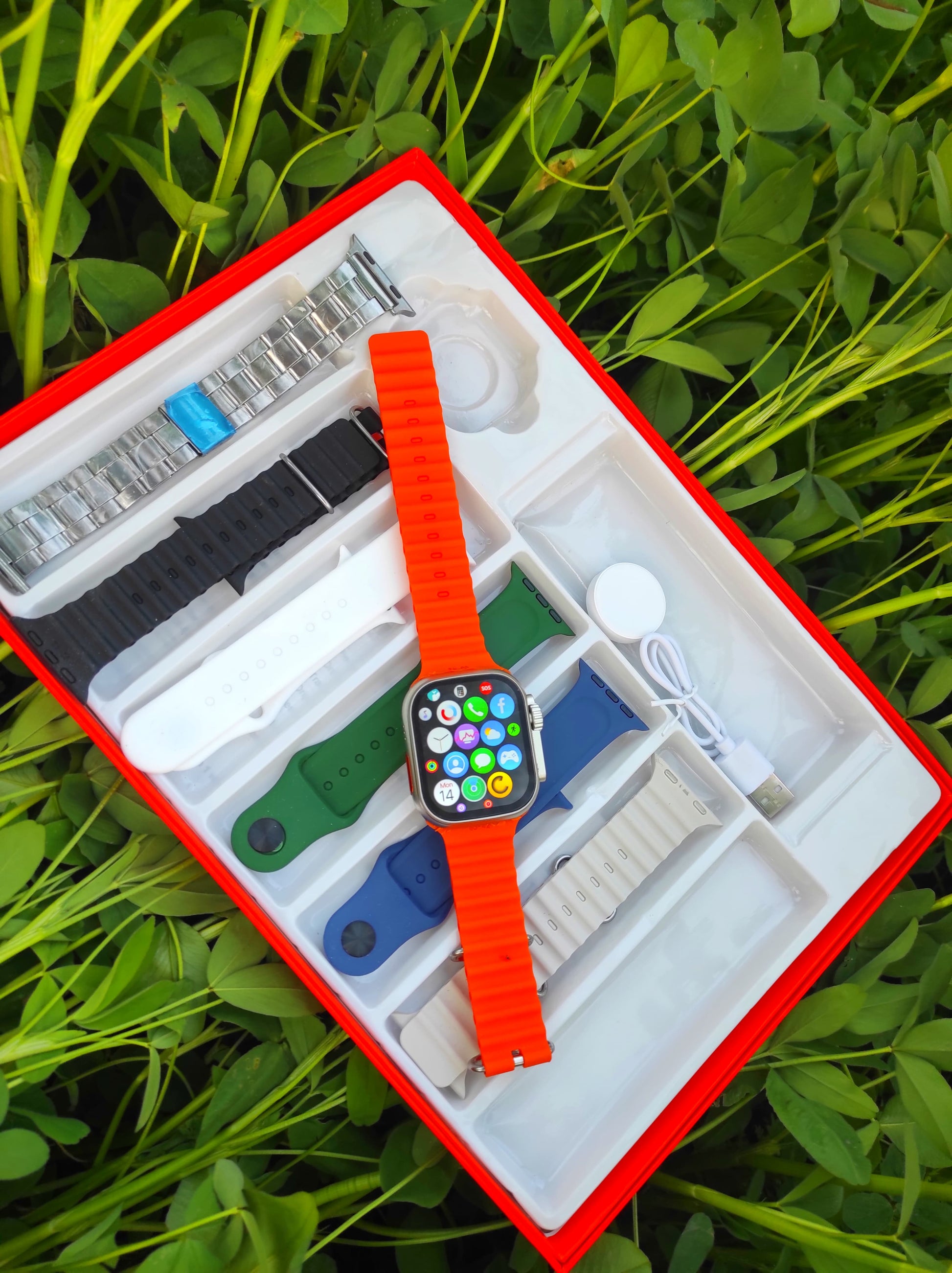 Big 2.01 Ultra Watch – 15000+ Sold! The Ultimate Smartwatch with 7 Straps for Unlimited Style & Comfort! Billux Bazaar