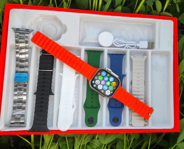 Big 2.01 Ultra Watch – 15000+ Sold! The Ultimate Smartwatch with 7 Straps for Unlimited Style & Comfort! Billux Bazaar