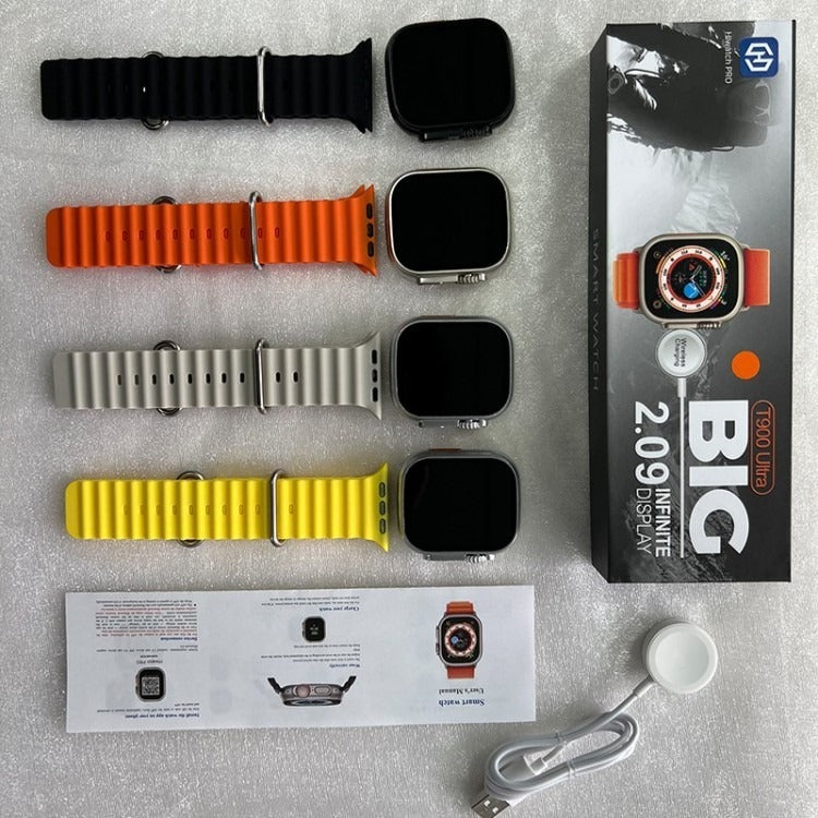 Smart Watch with 7 Straps β Bluetooth Calling, Fitness Tracking & 2.09β HD Display Billux Bazaar