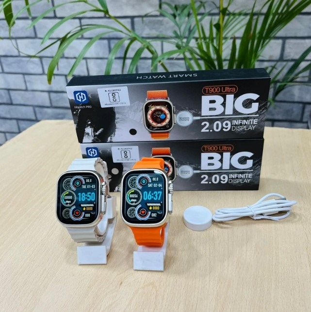Smart Watch with 7 Straps β Bluetooth Calling, Fitness Tracking & 2.09β HD Display Billux Bazaar