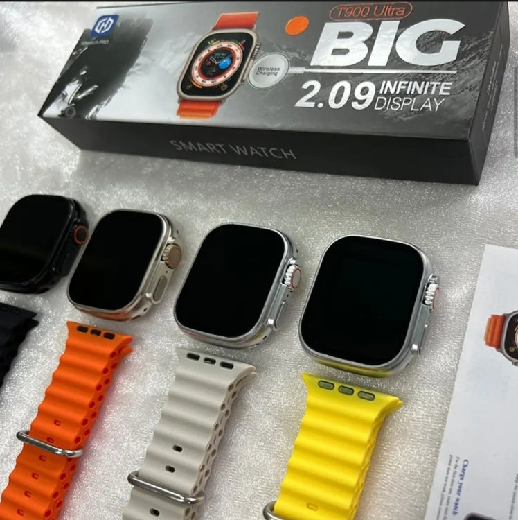 Smart Watch with 7 Straps β Bluetooth Calling, Fitness Tracking & 2.09β HD Display Billux Bazaar