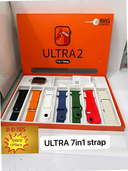 Big 2.01 Ultra Watch – 15000+ Sold! The Ultimate Smartwatch with 7 Straps for Unlimited Style & Comfort! Billux Bazaar