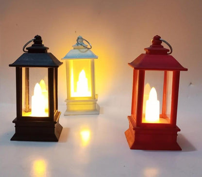 Mini LED Flame Light Decoration Lamp, Pack Of 3