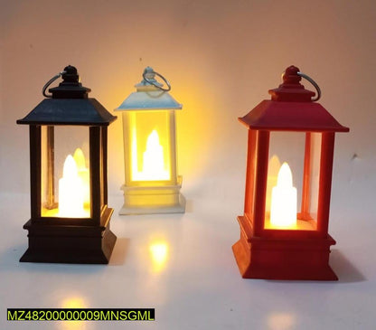 Mini LED Flame Light Decoration Lamp, Pack Of 3